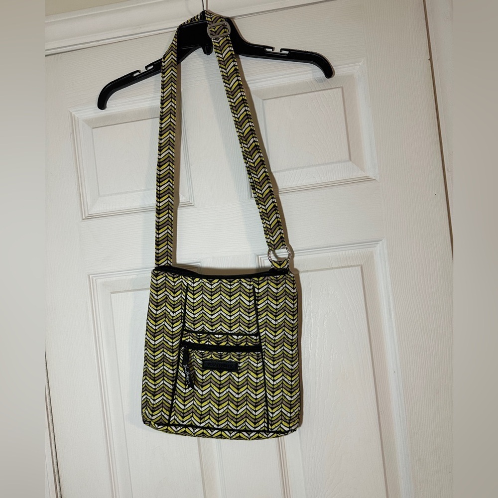 Vera Bradley Ziggy Stripe Hipster Crossbody.